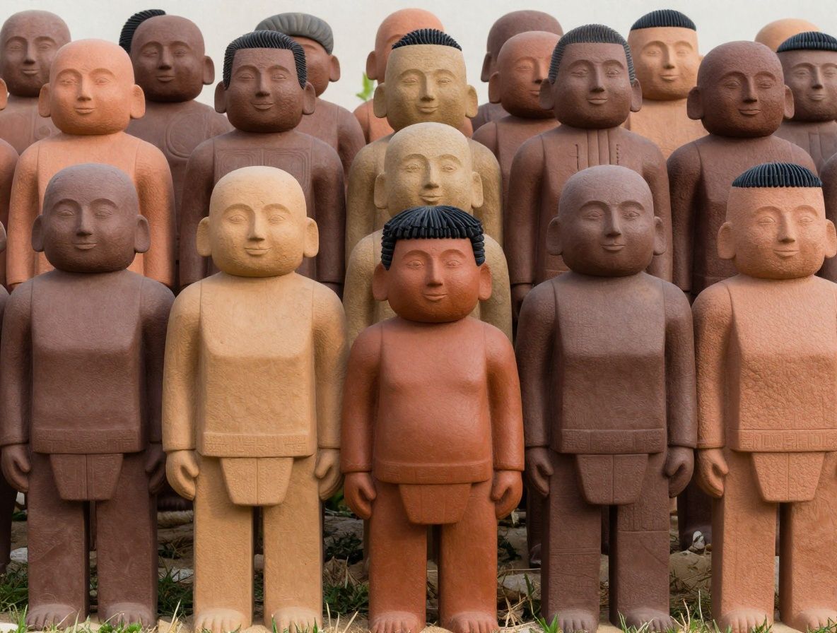 Zen kameni vrt s minimalističkim poslaganjem kamenja i pijeska koji simbolizira ravnotežu i harmoniju u mirnom ambijentu sa soft osvjetljenjem